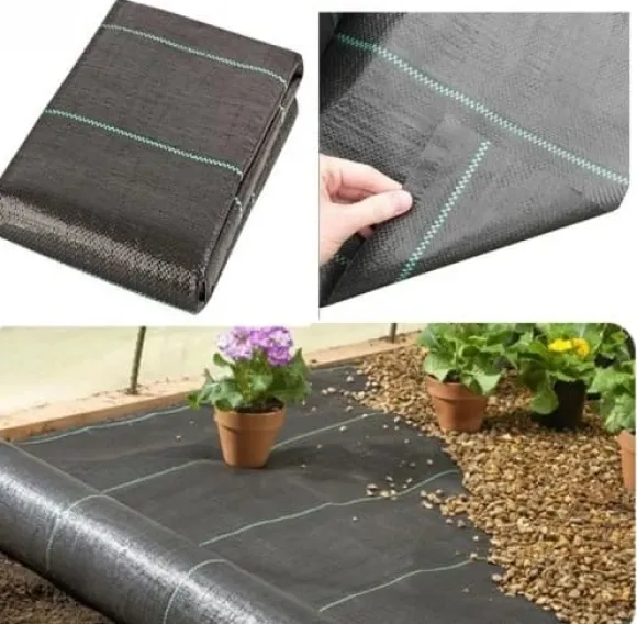 Sort dækningstekstil 100 g 1,6 m x 10 m