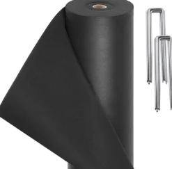 Sort ukrudtsbestandig fleece ukrudtsbestandig film 50 m² (1 m x 50 m)