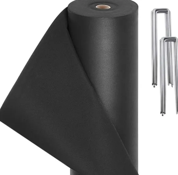 Sort ukrudtsbestandig fleece ukrudtsbestandig film 50 m² (1 m x 50 m)