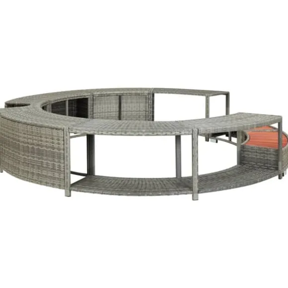 Spakant polyrattan grå - Spakant - Spakanter - Home & Living