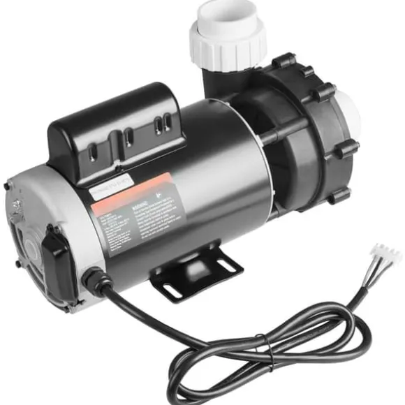 Spa-pumpe med 2 hastigheder, 1600W, 39 M³/h, 15 M/400W, 19 M³/h, anti-lækage, overophedningsbeskyttelse, til hjemme- og udendørs spa.
