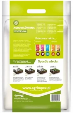 Spring agrotekstil hvid til beklædning 3,2 x 10m