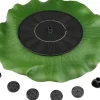 Springvand - Solar Springvand / Vand Springvand Solcelle - 28 cm