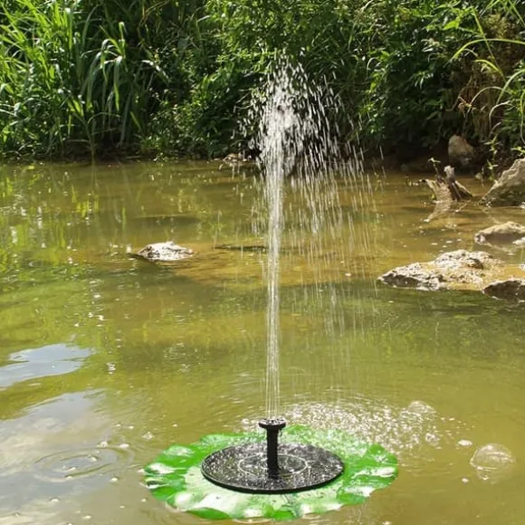 Springvand - Solar Springvand / Vand Springvand Solcelle - 28 cm