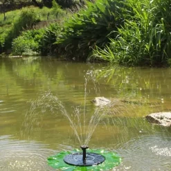 Springvand - Solar Springvand / Vand Springvand Solcelle - 28 cm