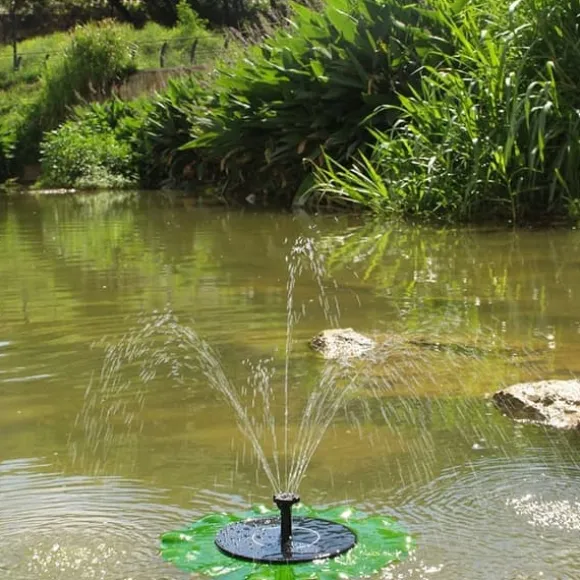 Springvand - Solar Springvand / Vand Springvand Solcelle - 28 cm