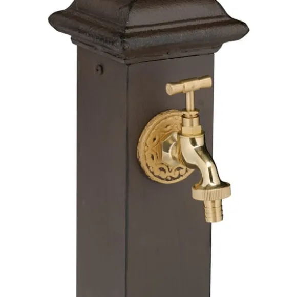 Springvand, 71x17x21 cm, Brun