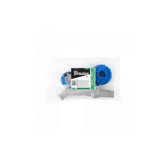 Sæt - PP 45° hane med IBCS60x6 adapter til 25 mm slange med PTFE tape