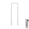 Sæt med 5 produkter. Galvaniseret metalstift i form af "U" bredde 3cm / højde 20cm