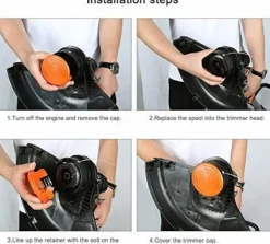 Sæt med reservespoler til BLACK+DECKER AF-100