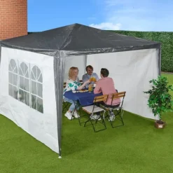 Sæt med sidepaneler til pavillon, 200x300 cm