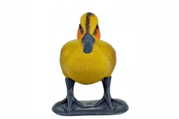 Stående ælling dekorativ havefigur 18 x 13,5 cm