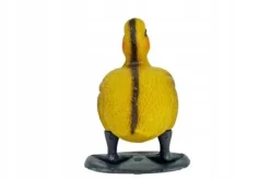 Stående ælling dekorativ havefigur 18 x 13,5 cm
