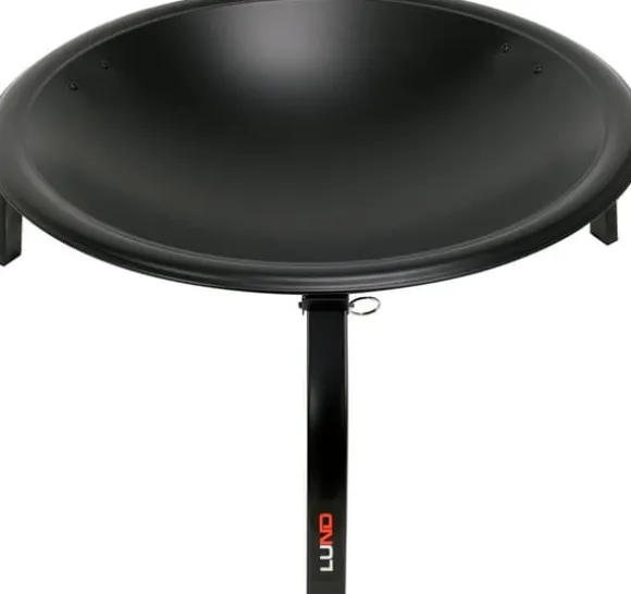 STÅLPELDSPEJS MED FOLDBARE BEN 56*39CM - W-99912
