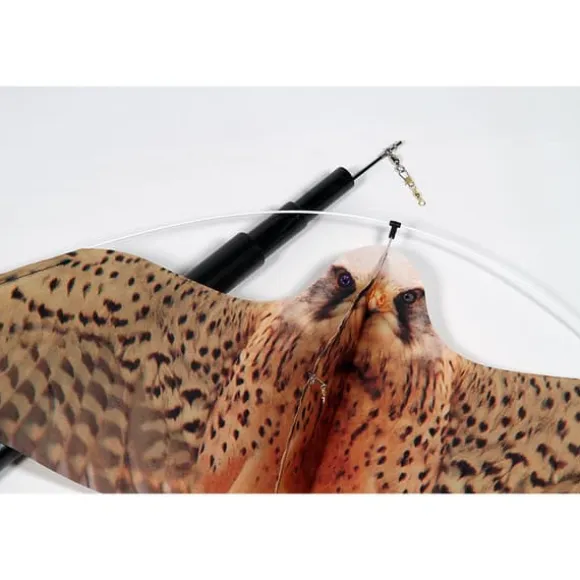Stop Gull Falkefigur Gylden