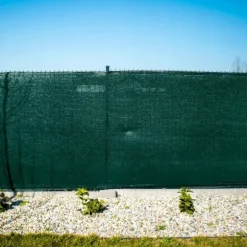 Stærkt UV-afskærmningsnet til hegn 135g 1,5x25m grønt