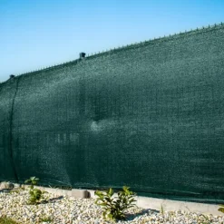 Stærkt UV-afskærmningsnet til hegn 135g 1,5x25m grønt