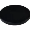 Støtte med hjul til potter Nature Sort polypropylen (Ø 29,2 x 4 cm)