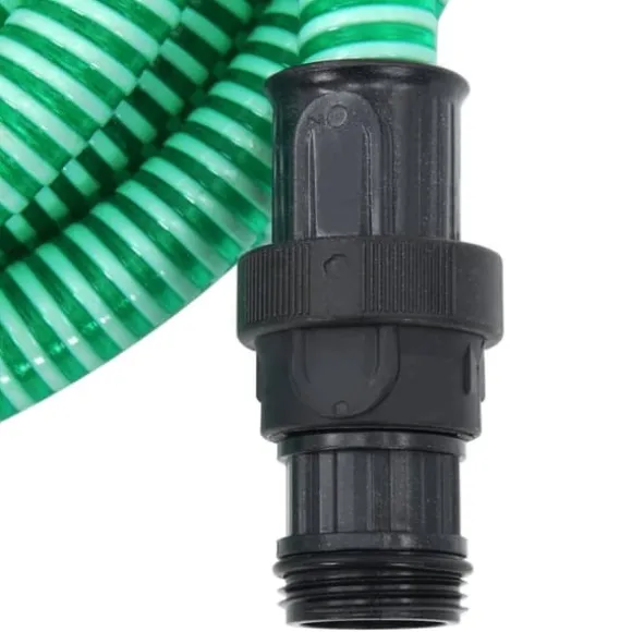 Sugeslange med messingkoblinger 1" 10 m PVC grøn - Sugeslange - Sugeslanger - Home & Living