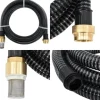 Sugeslange med messingkoblinger 1,1" 5 m PVC sort - Sugeslange - Sugeslanger - Home & Living