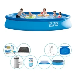 Super Deal Pool - Intex Easy Set Rundt 457x84 cm