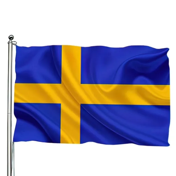Sverige Flag - 150 x 90 cm