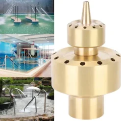 Swimming Pool Spa Kobber Sprøjtedyse Have Vandfontæne Sprinkler Sprøjtehoved Indvendigt gevind DN25