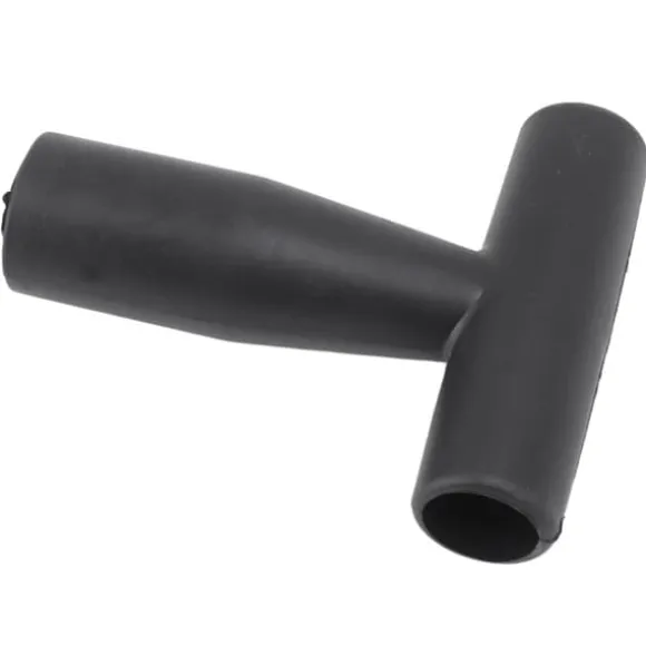 T Grip skovlhåndtag plastik stærk letvægts skridsikker sneskovl håndtag 3,4 cm indvendig diameter