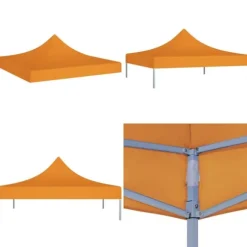 Tag til festtelt 3x3 m 270 g/m² orange - Tag Til Festtelt - Tage Til Festtelte - Home & Living