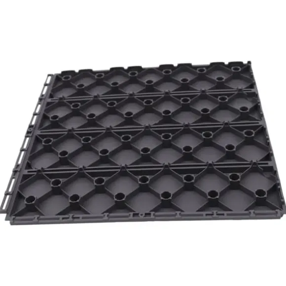 Terrassefliser - Klikfliser 30 x 30 cm - 22 Stk - Polypropylen - Sammenlåsende - Inde & Ude - Mørkegrå