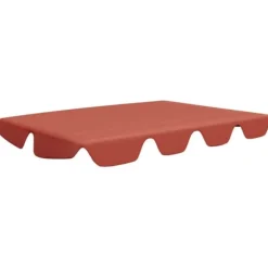 The Living Store baldakin til havegynge 188/168x145/110 cm terrakottafarvet - Festtelte & havepavilloner – tage