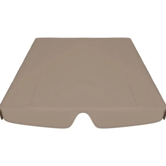 The Living Store baldakin til havegynge 188/168x145/110 cm gråbrun - Festtelte & havepavilloner – tage