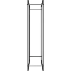The Living Store brændestativ 110x28x116 cm stål matsort - Brændekurve