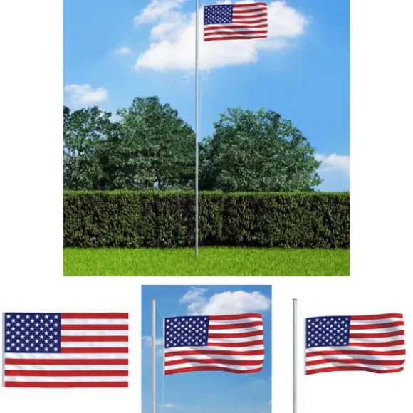 The Living Store det amerikanske flag 90x150 cm - Flag & vimpler