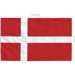 The Living Store det danske flag 90x150 cm - Flag & vimpler