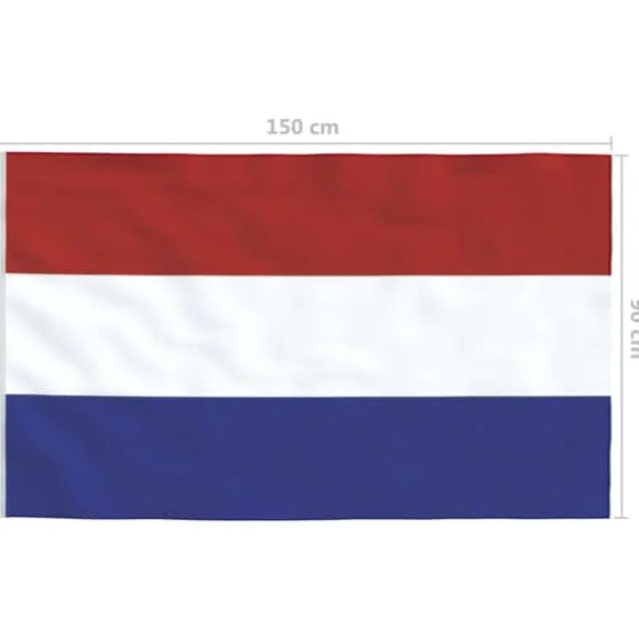 The Living Store det hollandske flag 90x150 cm - Flag & vimpler