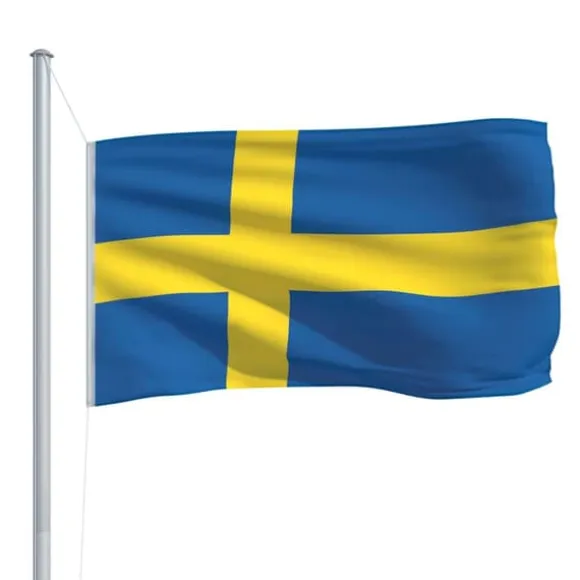The Living Store det svenske flag 90x150 cm - Flag & vimpler