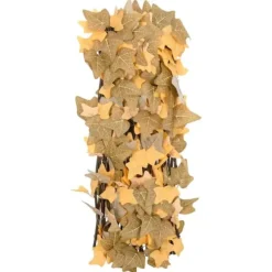 The Living Store espalierer med kunstige ahornblade 5 stk. 180x60 cm orange - Havehegn