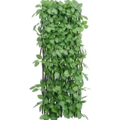 The Living Store espalier med kunstig vedbend 180x65 cm udvidelig grøn - Havehegn