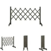 The Living Store espalier til haven 120x60 cm massivt fyrretræ grå - Havehegn