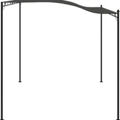 The Living Store fast markise 3x2,4 m antracitgrå - Festtelte & havepavilloner