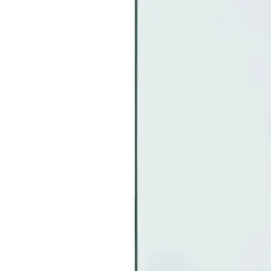 The Living Store glasplade til pejs 100x60 cm rektangulær - Glas