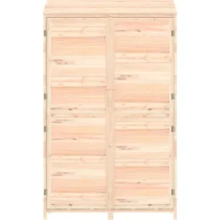 The Living Store haveskur 102x52x174,5 cm massivt grantræ - Skure & Redskabsskure