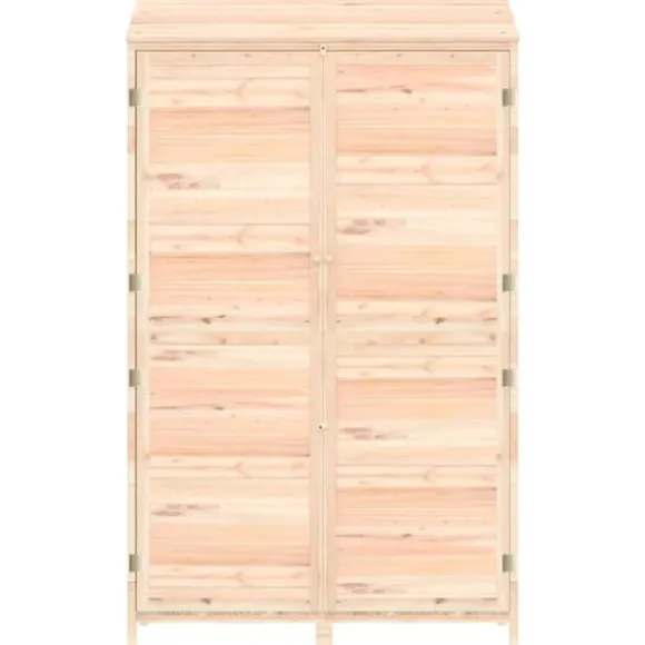The Living Store haveskur 102x52x174,5 cm massivt grantræ - Skure & Redskabsskure