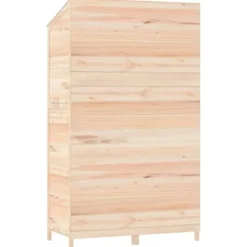 The Living Store haveskur 102x52x174,5 cm massivt grantræ - Skure & Redskabsskure