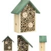 The Living Store insekthotel 2 stk. 23x14x29 cm fyrretræ - Huse til sommerfugle