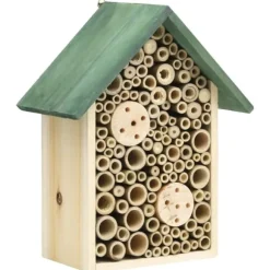 The Living Store insekthotel 2 stk. 23x14x29 cm fyrretræ - Huse til sommerfugle