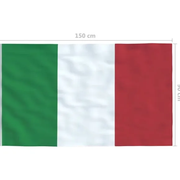 The Living Store italiensk flag 90x150 cm - Flag & vimpler