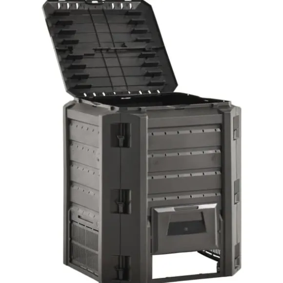 The Living Store kompostbeholder 380 l sort - Kompostbeholdere