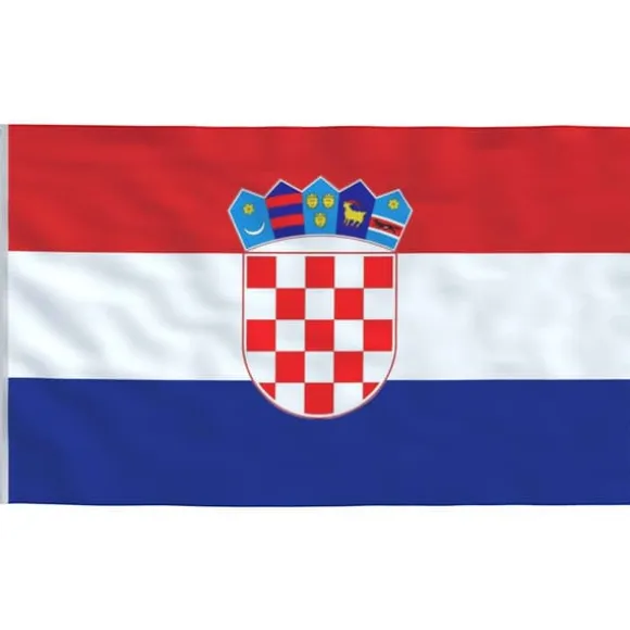 The Living Store Kroatiens flag 90x150 cm - Flag & vimpler
